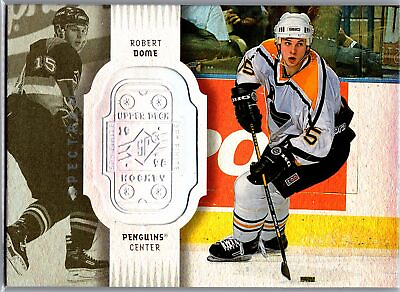 #ad 1998 99 SPx Finite #67 Robert Dome Spectrum 300 Pittsburgh Penguins $3.95