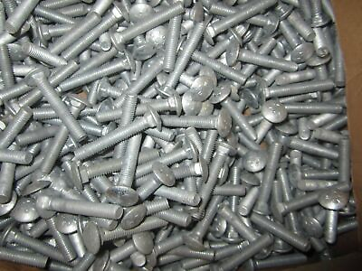 #ad 5 16 18 X 4 Galvanized Carriage Bolts 100 Pieces With 100 Nuts And 100 Washers $60.00