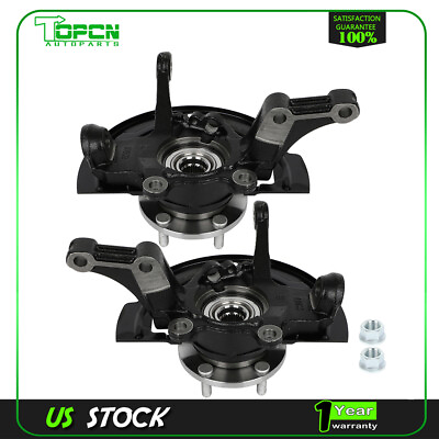 2X Wheel Bearing Hub Steering Knuckle Front LHamp;RH For Nissan Altima 3.5L 2002 06 $181.41