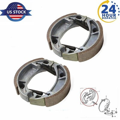 #ad #ad For Honda Brake Shoes Front amp; Rear Set CRF100 CRF80 XR80 XR100 CRF XR 80 100 $12.99