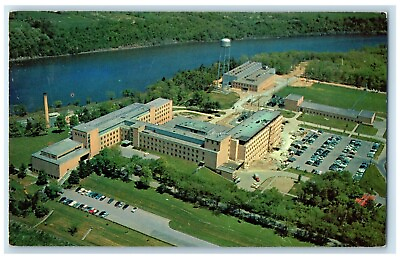 #ad 1958 Aerial View General Electric Research Laboratory Schenectady NY Postcard $8.42
