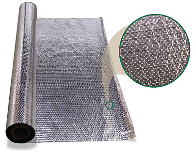 #ad 5000 sqft Diamond Radiant Barrier Solar Attic Foil Reflective Insulation 4x250 $498.88