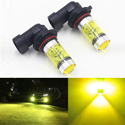 #ad 2PCS Yellow Fog Driving Light Bulbs Fits for 9006 HB4 100W 2323 LED 4300K $9.98