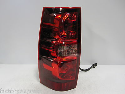 #ad 07 08 09 10 11 12 13 CHEVY SUBURBAN TAHOE TAIL LIGHT LAMP LEFT DRIVER SIDE OEM $85.00