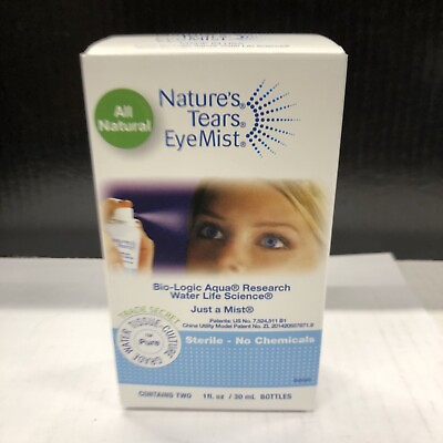 #ad Nature#x27;s Tears Eye Drops and Mist for Dry Eye 1 Oz Pack of 2 $19.88