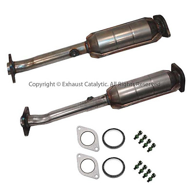 #ad 2005 2011 Fit NISSAN FRONTIER V6 4.0L Rear Catalytic Converter 2 PIECES PAIR $167.36