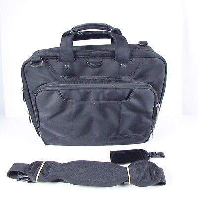 #ad Targus Black Corporate Traveler Laptop Briefcase Laptop Bag CUCT02UA14S $25.49