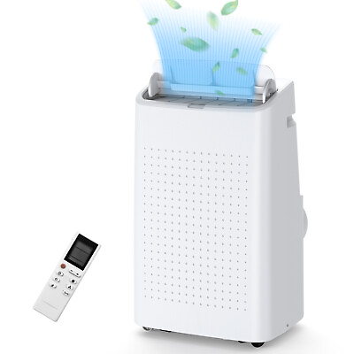 #ad 15000 BTU Portable Air Conditioner AC Cooler Fan Dehumidifier 3 Speed w Remote $364.79