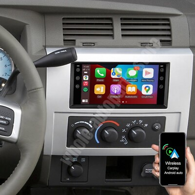 #ad For 2005 2011 Dodge Dakota 7quot;Apple Carplay Radio Android 13 GPS NAVI WIFI W CAM $145.90