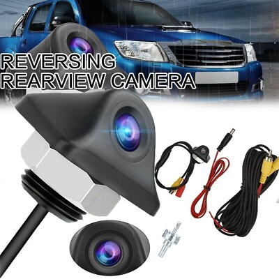 #ad Rear View Reversing Camera Kit Parking HD Monitor Night Vision Car Van Bus Truck $11.27