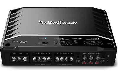#ad Rockford Fosgate Prime R2 500X4 500 Watt 4 Channel Full Range Amplifier 125W x 4 $299.99