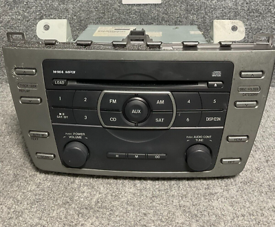 #ad Mazda 6 Stereo WMA MP3 CD Player AM FM Audio Radio Module Unit GEG1 669 R0 $52.02