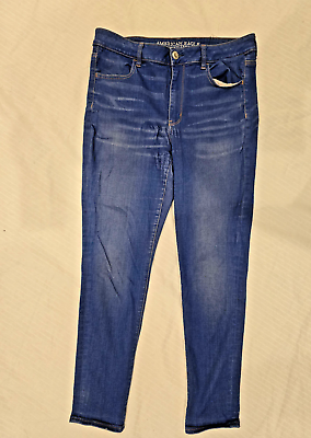 #ad Womens 14 American Eagle Super super stretch jeans: Hi Rise jegging fit $9.00