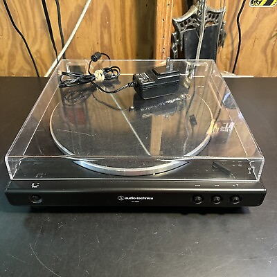 #ad Audio Technica AT LP60X BK Belt Drive Stereo Turntable $50.00
