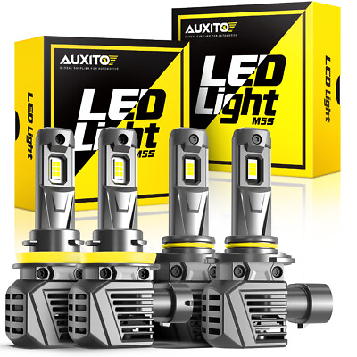 #ad 2X LED AUXITO Headlight H11 Low Bulb Beam Canbus 6500K Kit Ultra Bright M5 $35.99