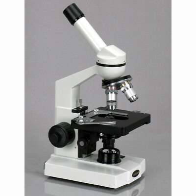 #ad AmScope 40X 1000X Compound Microscope with 3D Mechanical Stage 1MP Camera $254.99