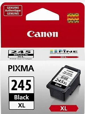 #ad Canon Pixma PG 245XL Black Ink Cartridge Brand New unopened OEM box $23.99