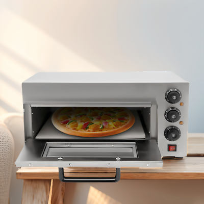 #ad Commercial Countertop Pizza Oven Single Deck Pizza Marker For 14quot; Pizza Indoor $161.50