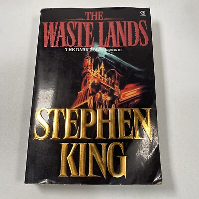 #ad Stephen King The Waste Lands Dark Tower 3 Illustrated Plume 1st Print 1992 $7.99
