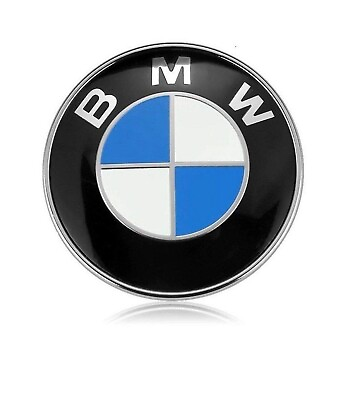 #ad Emblem BMW FRONT 82MM $13.50