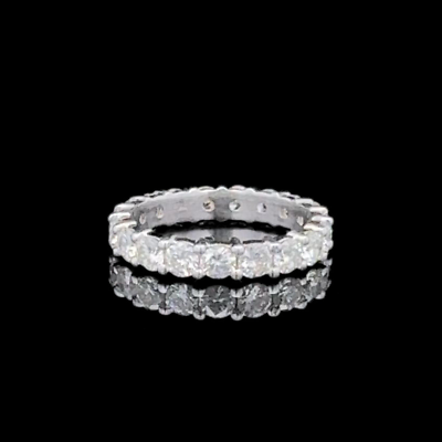#ad 3CT F VS2 Natural Diamond Engagement Ring Round Cut 14K White Gold $2845.25