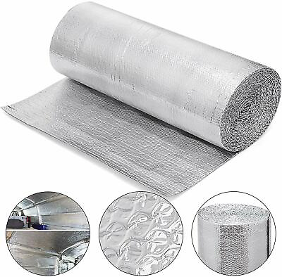 #ad Reflective Foil Insulation Roll Double Bubble Green Energy Reflectix 2x10 $22.88