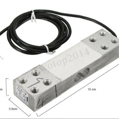 #ad 200kg Electronic Platform Scale Aluminium Alloy Weighing Sensor Load Cell Weight $20.30