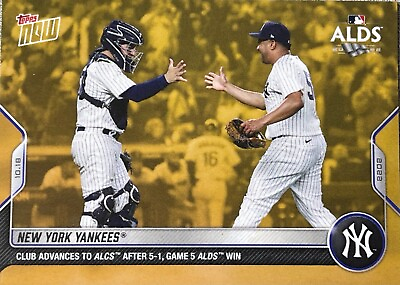 #ad #ad 2022 Topps Post Season Bonus Card Yankees Advance to ALCS PSB 08 Free Shipping $5.22