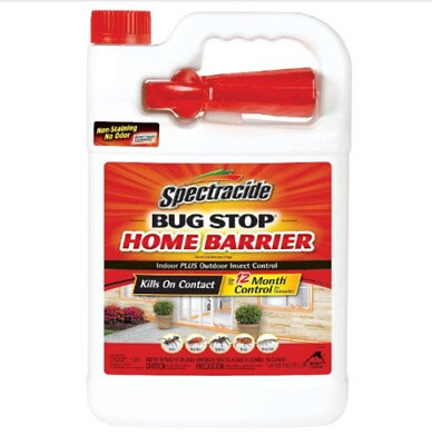 #ad Spectracide Bug Stop Home Barrier 1 Gallon Bug Killer Spray for Pest control $9.72