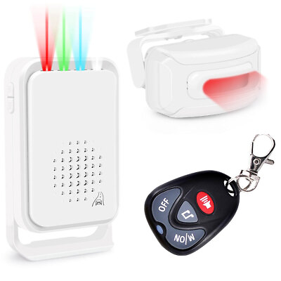 #ad Wireless Driveway Alarm Outdoor Weatherproof Motion Sensor Detector Security $39.97