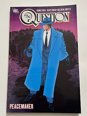 #ad THE QUESTION PEACEMAKER TPB 6 DC COMICS VERY RARE OOP VTG MYSTERY $29.95