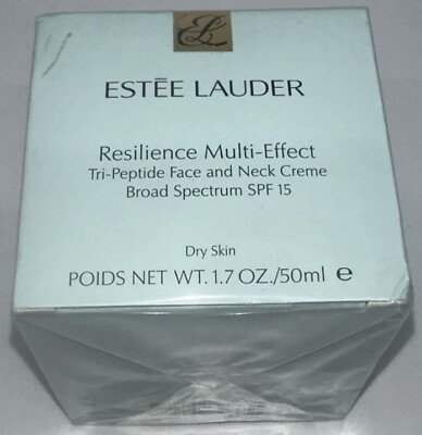 #ad Estee Lauder Resilience Multi Effect Creme Broad SPF 15 Dry Skin 1.7 oz Sealed $35.00