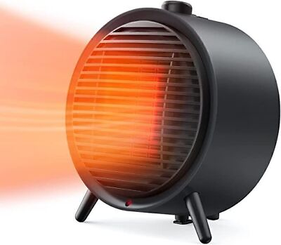 #ad Portable Small Hot Air Fan Space Heater for Living Room Bathroom Office Tabletop $18.99