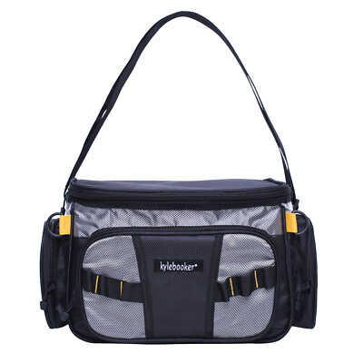 #ad Fishing Season Waterproof Carry Bag Tackle Storage Bag Waist Shoulder Pack Box $17.99