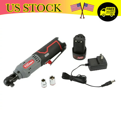 #ad Compact 3 8 in Cordless Ratchet w 1.5Ah Lithium Ion Battery amp; Charger 12V Max US $39.88