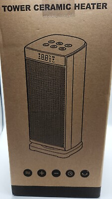 #ad ceramic tower space heaters for indoor use $25.00