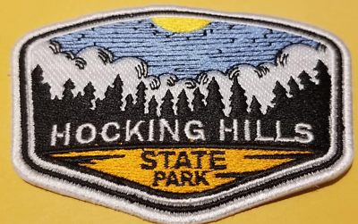 #ad Hocking Hills County State Park Ohio Embroidered Patch app 2.75x3.75quot; $7.68