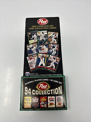 #ad #ad 1994 Post 94 Collection 30 Card Complete Set Baseball Cards SEALED $7.20