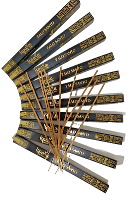 #ad Lot Of 10 Packs Of 10 Ispalla Palo Santo Sticks 100 Total Cleansing Peru Incense $21.98