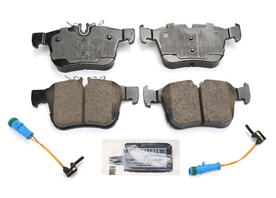 #ad Akebono EURO Rear Ceramic Disc Brake Pad Set Sensors For Mercedes W205 C Class $81.31