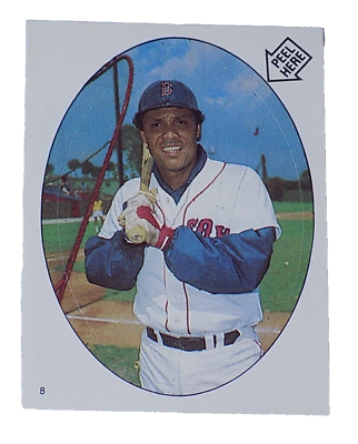 #ad 1983 Topps Baseball #8 TONY PEREZ Boston Red Sox Sticker $1.55