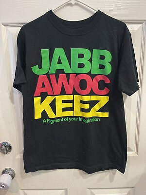 #ad Jabbawockeez Black Armory T shirt Size Large Red Yellow Green Rasta ABDC $20.00