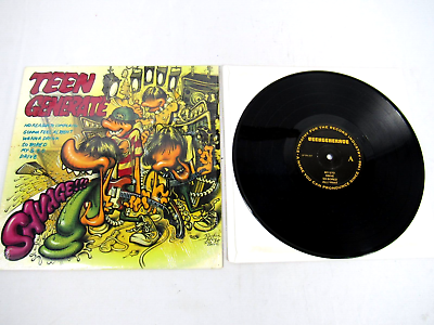#ad Teengenerate Savage 10quot; Vinyl Record Garage Rock Punk $14.94