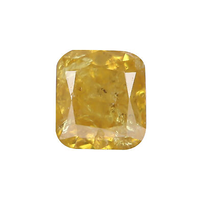 #ad 0.10 Ct. Natural Radiant Cut Diamond Yellow Color amp; SI Clarity Diamond $31.67