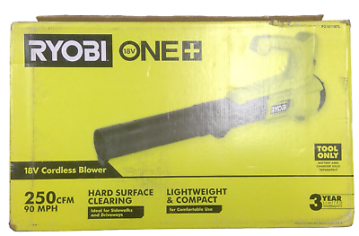 #ad USED RYOBI P21011 18v Cordless Blower TOOL ONLY $47.25