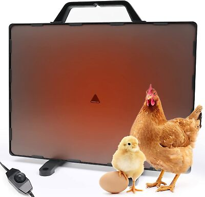 #ad Chicken Coop Heater Safe Radiant Space Heat Energy Chick Pet Cat Dog Warmer $33.99