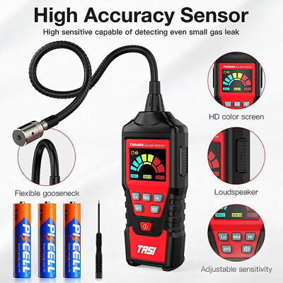 #ad Portable Combustible Natural Gas Propane Leak Detector LCD Tester Visual Leakage $47.99