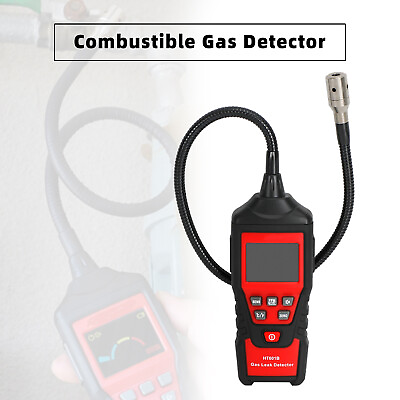 #ad Portable Combustible Natural Gas Propane Leak Detector LCD Tester Visual Leakage $61.79