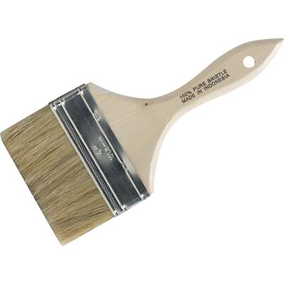#ad 4 In. Flat Chip Wall Natural Bristle Paint Brush CB M40 Pack of 12 SIM Supply $46.46