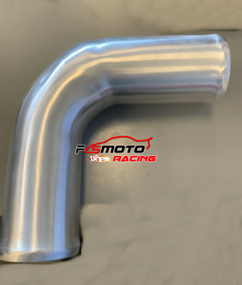 #ad 4quot; 102MM 90 Degree Elbow Aluminum Turbo Intercooler Pipe Piping Tubing L=550MM $32.90